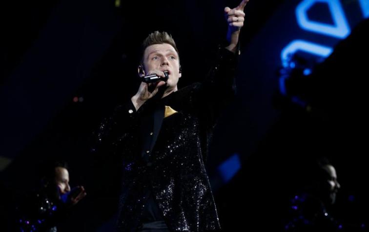 El potente cartel contra Nick Carter en el Festival de Viña