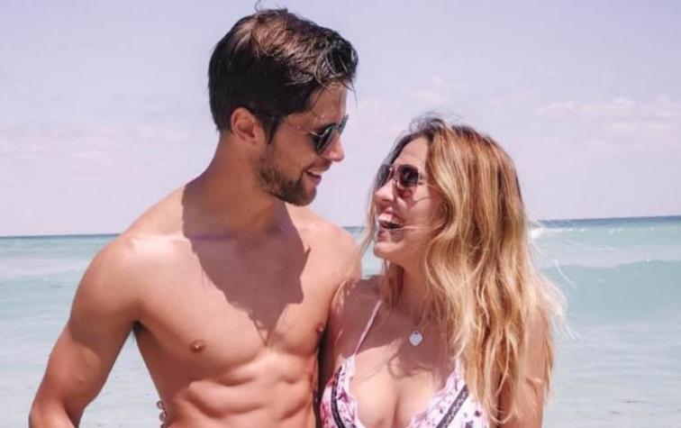 Las románticas vacaciones de Belén Soto y Branko Bacovich