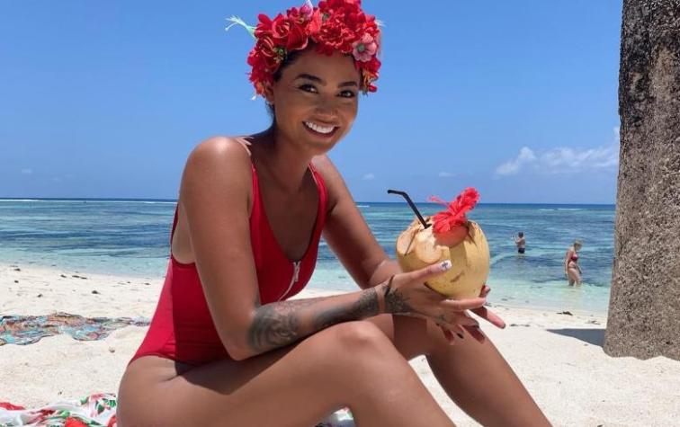 Camila Recabarren reacciona a horas de publicar nueva relación