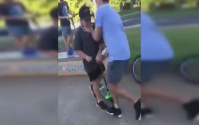 La brutal reacción de un padre para defender a su hijo víctima de bullying