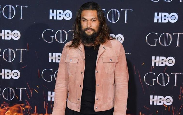 Jason Momoa se afeitó después de siete años y luce irreconocible