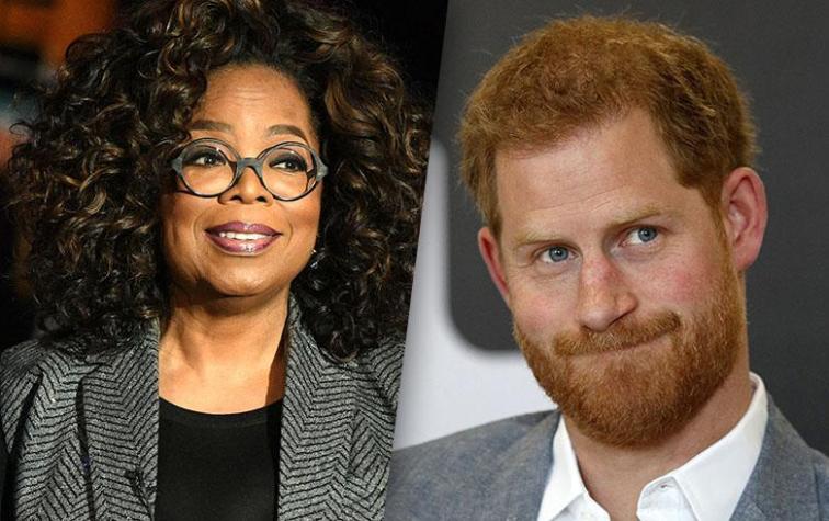 El príncipe Harry y Oprah Winfrey crean una serie sobre salud mental