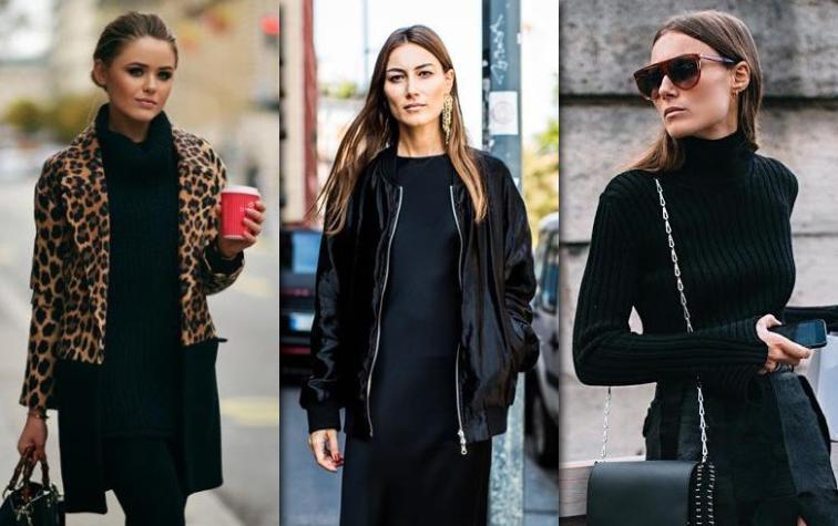 Black dress versión otoñal: Así puedes llevar esta clásica prenda 