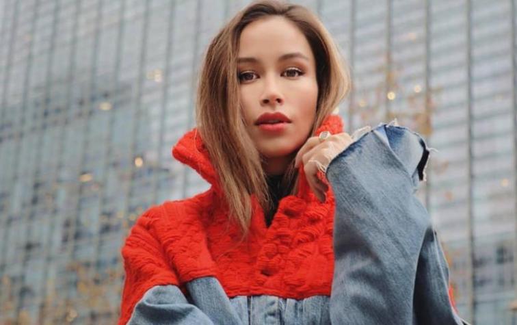 Nicole Putz se casó por el civil con ajustado vestido blanco