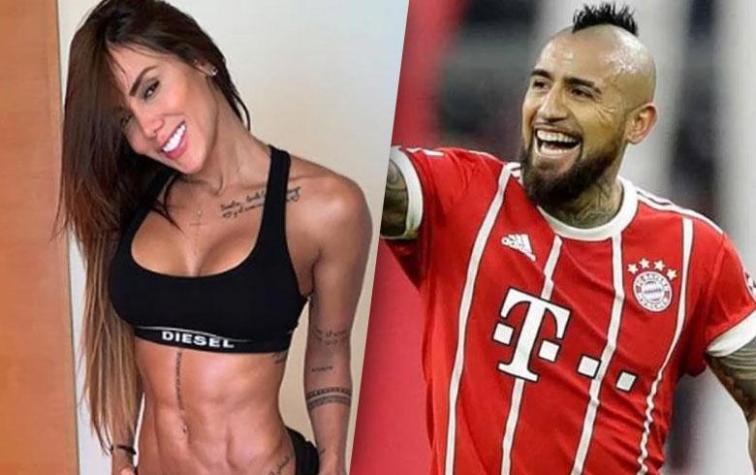 Sonia Isaza publica declaración de amor a Arturo Vidal en su cumpleaños