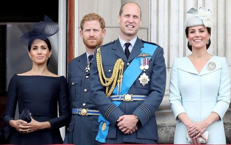 Los duques de Sussex dejaron de seguir en Instagram a los de Cambridge 