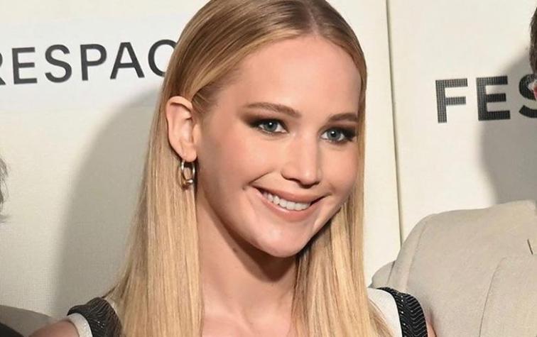 Jennifer Lawrence celebra su fiesta de compromiso con el vestido perfecto