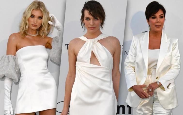 Volantes y plumas, la tendencia que marcó la gala de amFAR