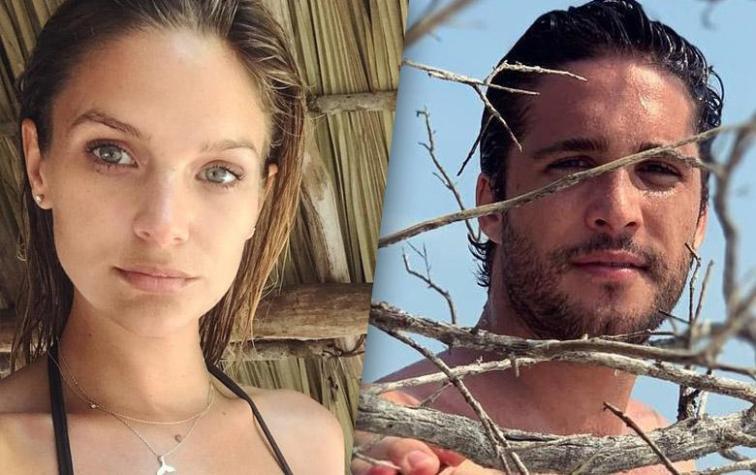 Mayte Rodríguez y Diego Boneta disfrutan del mar en Pichilemu