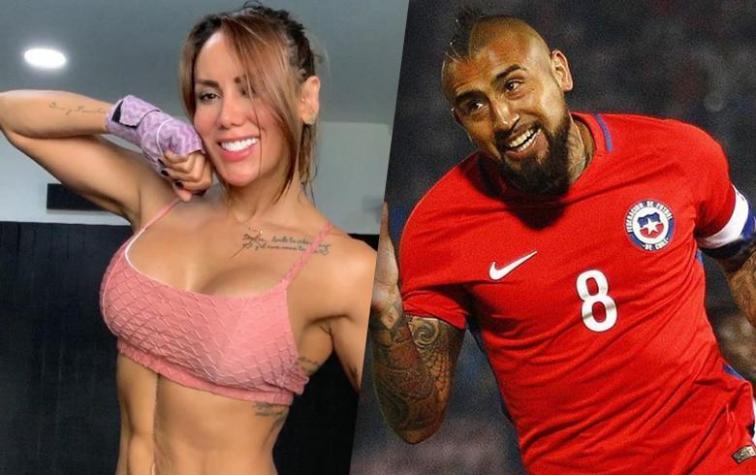 El cariñoso mensaje de Sonia Isaza a Arturo Vidal tras derrota del Barcelona