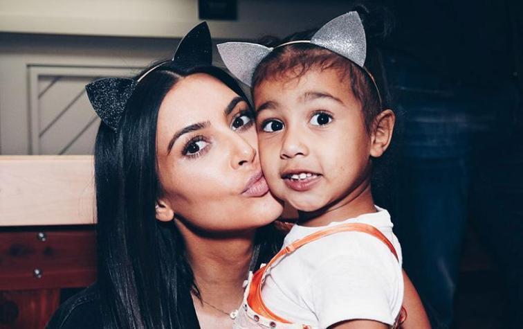 Polémica por fotos donde North West aparece usando un piercing