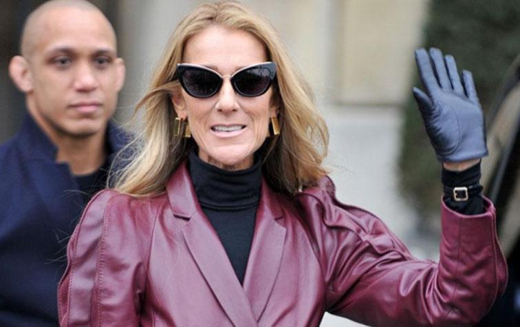 Celine Dion luce el corazón del océano de Titanic en medio de la París Fashion Week