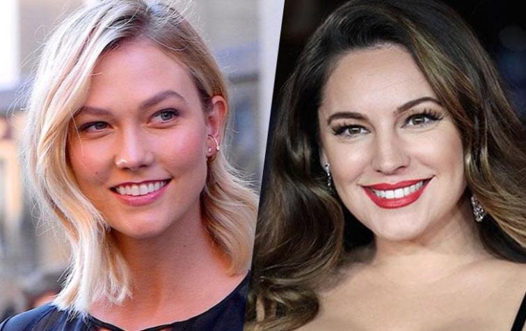 ¡Alarma de tendencia! Karlie Kloss y Kelly Brook lucen de punta en blanco