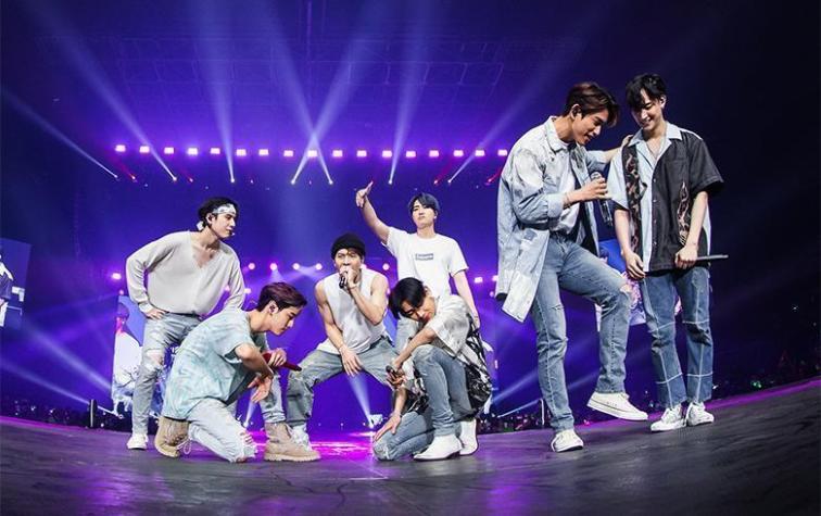 GOT7 encendió al público en su regreso a Chile