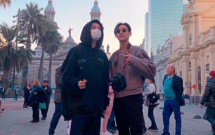 ¡GOT7 está en Chile y se paseó por Santiago!