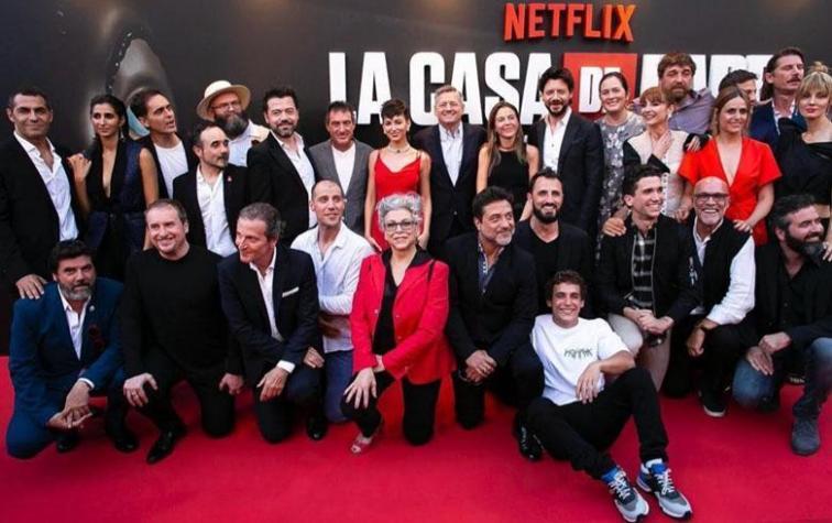 Los looks del elenco de "La Casa de Papel" en el lanzamiento de la tercera temporada