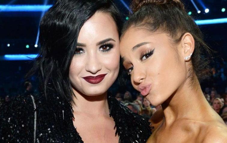 Demi Lovato celebró su cumpleaños con Ariana Grande y Scooter Braun