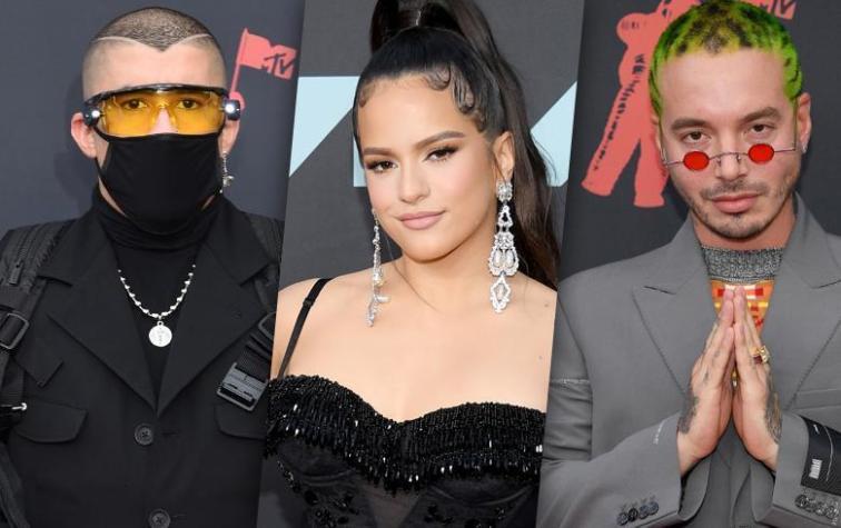 Fuerza latina: Rosalía, J Balvin, Bad Bunny y Ozuna cantaron los premios MTV 2019