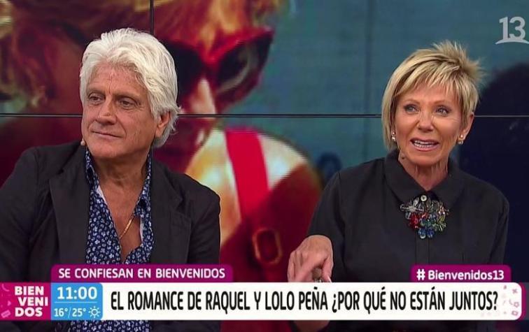 Así fue el reencuentro entre Raquel Argandoña y "Lolo" Peña