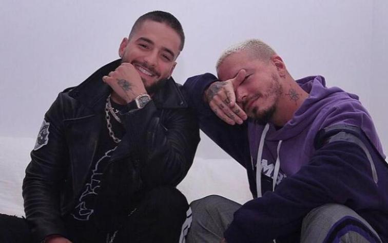 J Balvin y Maluma se unen por primera vez en la canción "Qué pena" 