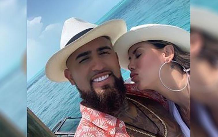 El romántico mensaje de Arturo Vidal a Sonia Isaza por su cumpleaños