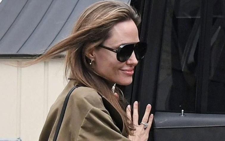 El toque de estilo de Angelina Jolie: ¡un cinturón y a la calle!