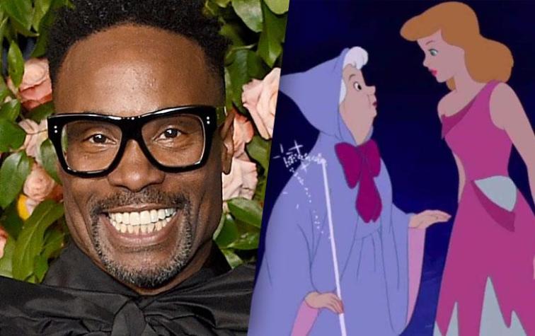 Billy Porter revela que interpretará al hada madrina en el remake de “La Cenicienta”