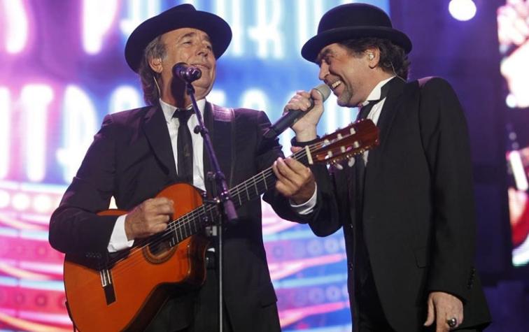 Cancelan conciertos de Joan Manuel Serrat y Joaquín Sabina en Chile