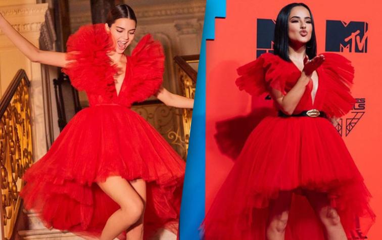 Becky G se pone el mismo vestido que Kendall Jenner y nos da una lección