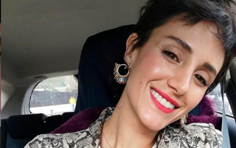 Isidora Urrejola luce maquillaje inspirado en la “Marcha más grande de Chile”