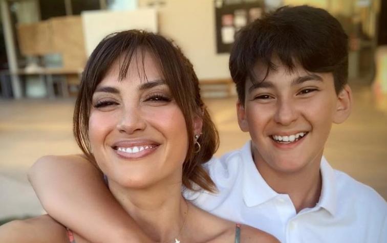 Karen Bejarano publica antes y después de su hijo