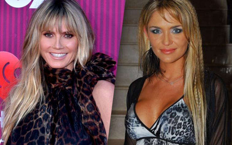 Heidi Klum también sorprende con maquillaje a lo Kenita Larraín