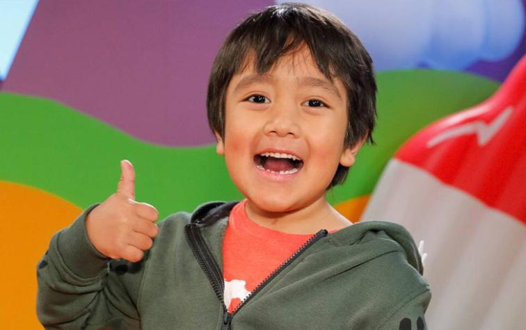 Él es Ryan Kaji, el niño de 8 años que más dinero gana en YouTube