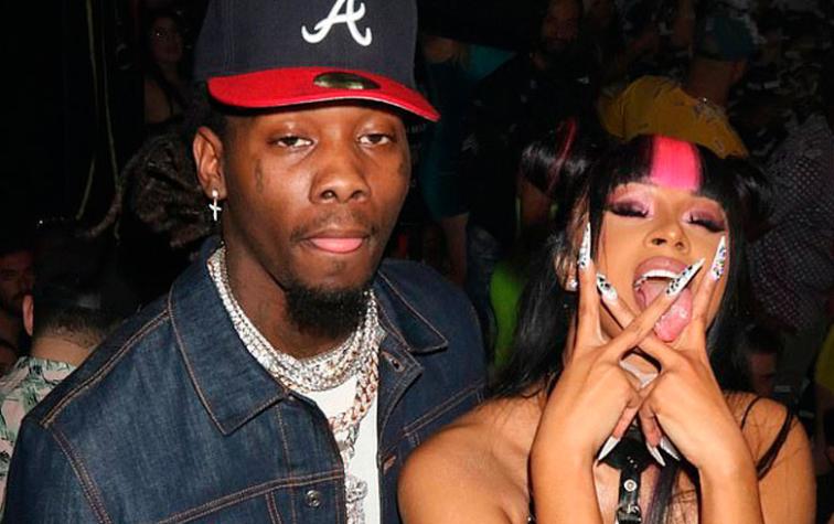 El polémico video de Cardi B: su esposo le lanza billetes mientras hace twerk