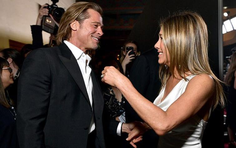 Courteney Cox fue quien juntó a Brad Pitt con Jennifer Aniston