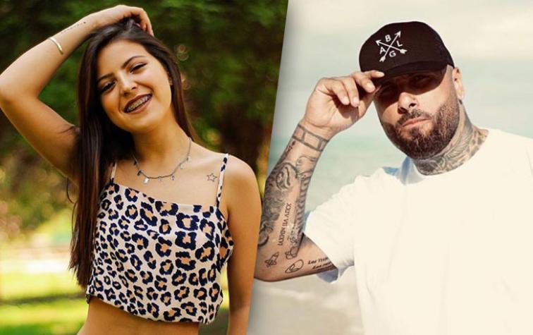 ¡Nicky Jam contactó a Ignacia Antonia para grabar un Tik Tok!