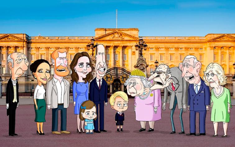 HBO anuncia sátira de familia real británica con la "moderna tía Meghan"