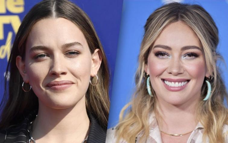 Fans enloquecen con parecido entre Hilary Duff y Victoria Pedretti 