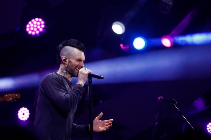 Maroon 5 se reivindicó en su concierto en Santiago