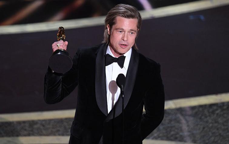 Brad Pitt ganó el primer Oscar de su carrera como actor