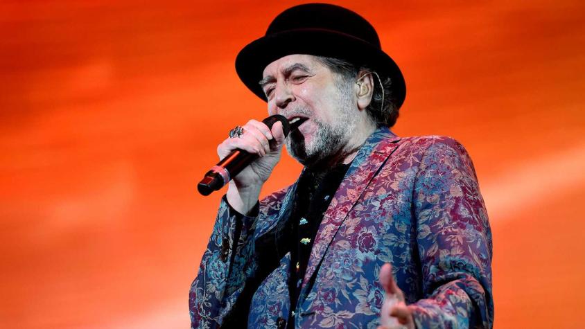 Joaquín Sabina continúa internado tras derrame cerebral