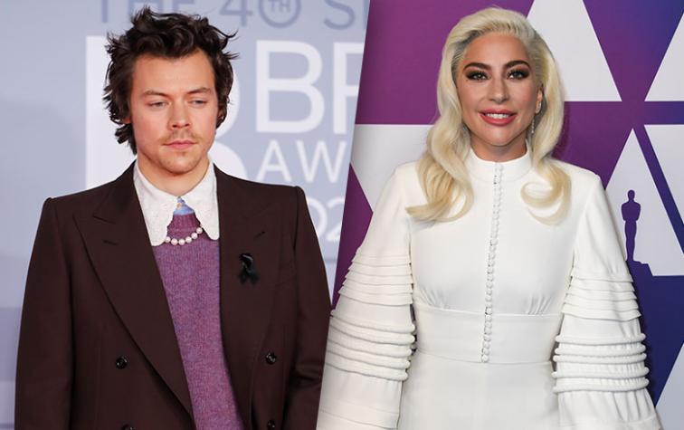 Harry Styles y Lady Gaga deslumbran con el mismo traje de diseñador