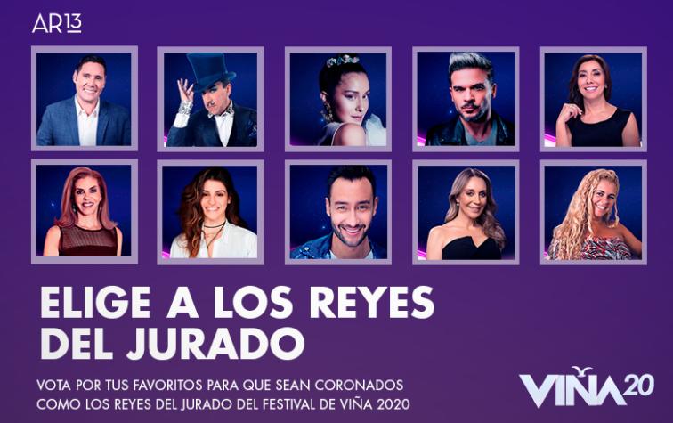 ¡Elige a los reyes del jurado de Viña 2020!