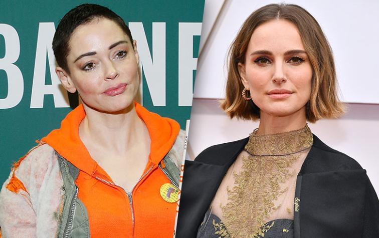 Rose McGowan critica la protesta feminista de Natallie Portman en los Oscar