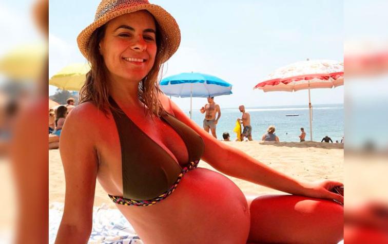 Pía Guzmán dio a luz a su segundo hijo: lo presentó en redes sociales