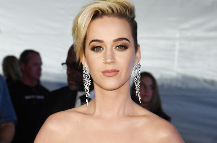 El look de Katy Perry para esconder su embarazo