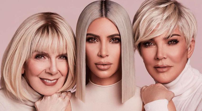 Abuela de las Kardashian tiene un Instagram secreto para espiar a toda la familia