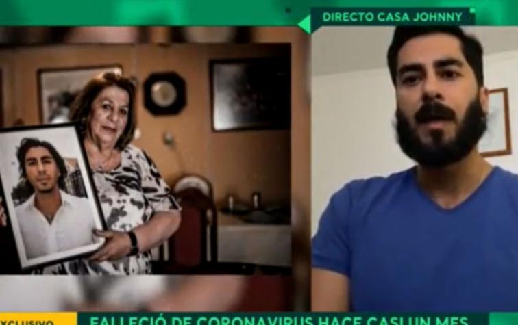 Johnny Herrera sobre la muerte de su madre por COVID-19: "No se quería ir"