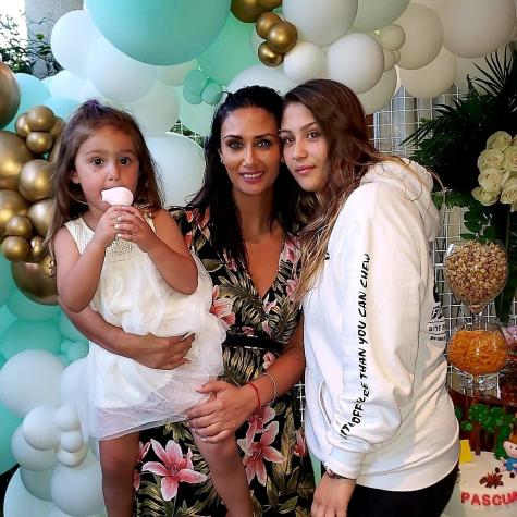 Pamela Díaz muestra la pieza de juegos de su hija menor