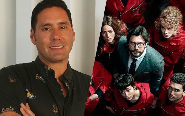 Pancho Saavedra se reunió con actores de “La Casa de Papel” para su programa